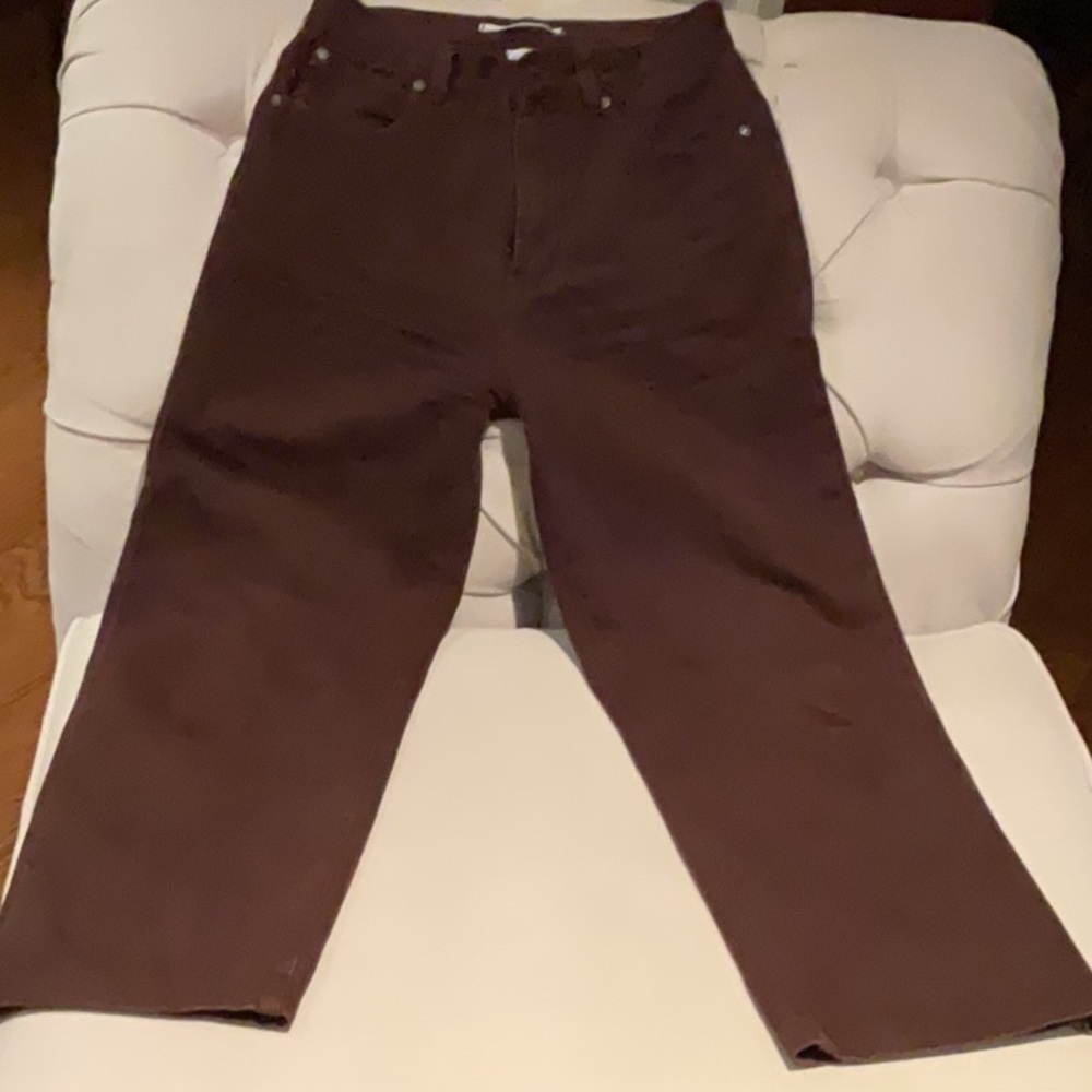 Pack jeans Chic Dark Brown Wide-Leg Trousers